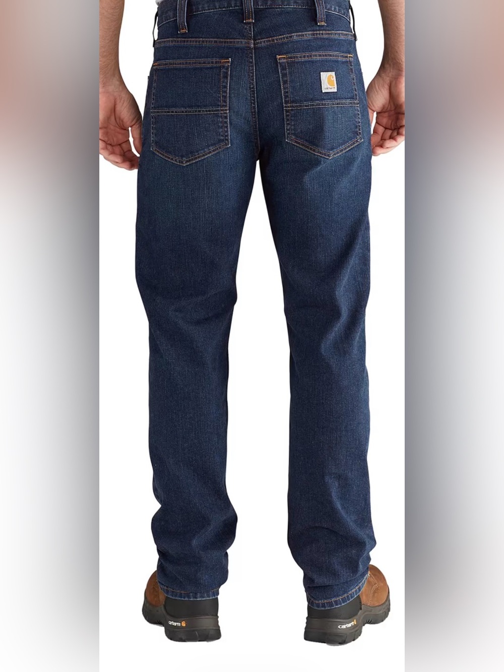 Carhartt Men's Relaxed Fit Dark Blue Holter Jeans, 38x34 NWT